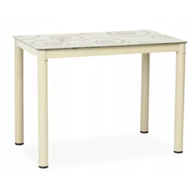    Правоъгълна маса Signal 100 х 60 х 75см крем