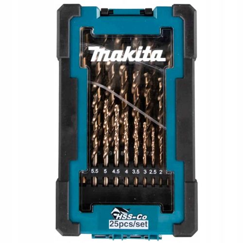 Комплект кобалтови свредла Makita 25 бр