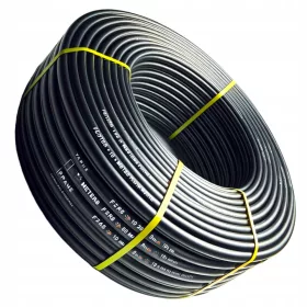    МОНТАЖНА ТРЪБА ЗА ПОЛИВАНЕ, ПЪЛНА, МАРКУЧ, БОКЛУТ, ДЕБЕЛ КАБЕЛ, FI25 PE, 25м