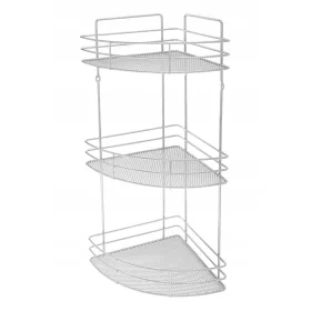    Ъглова етажерка за баня Galicja Alsea 20714 хром