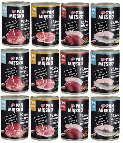 PAN MEAT Мокра храна за кучета Turkey Deer 400гр
