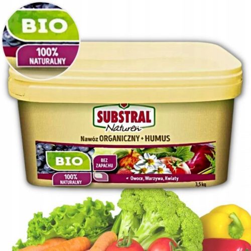  Органичен тор натурален Substral гранули 3,5 кг 5л