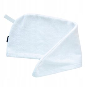   Тюрбан за коса - MACLINIC тюрбан за глава, бял бамбук