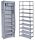  Текстилен шкаф за обувки Gockowiak Lea 57x172x29 см сив