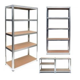   K&M метален складов рафт 180 x 90 x 40 cm max 175 kg на рафт