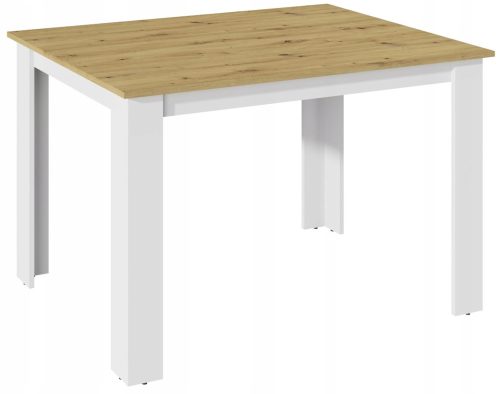  Правоъгълна маса Matkam Kongo 120 x 80 x 75 см, занаятчийски дъб