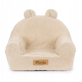    Детско кресло Flumi Седалка с ушички, нюанси на бежово