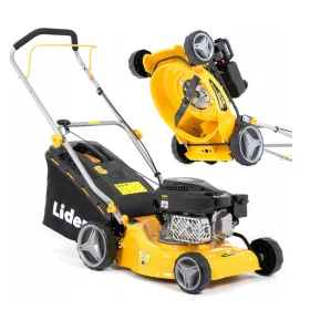    Бензинова косачка за трева с кош Leader, обем 79,6 cm³. кош 40л, ширина на косене 41см