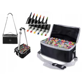    Двустранни алкохолни маркери 168бр (C024)