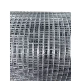   Мрежа заварена ухо 10x10, тел 0,8, поцинкована, 25M