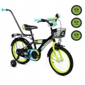    Детски велосипед Pro Bike 16 Girl, колело 16", многоцветен