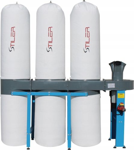 Аспиратор за дървени стърготини Stiler 4860 m³/h 3,8 kW