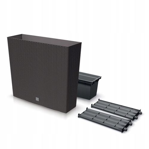  Prosperplast саксия 77 cm x 23,5 x 68,6 cm пластмасови нюанси на кафяво и бежово