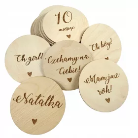    Мелео бебешка картичка със снимка