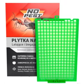    Срещу хлебарки, комари, молци, мравки, мухи, дървеници, сребърни рибки No-Pest