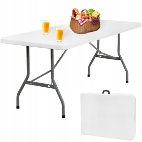   Градинска маса - Маса GreenBlue, пластмасова, правоъгълна, 180 x 74 x 74 см