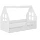  Дървено легло Wooden Toys 74 x 144 см бяло