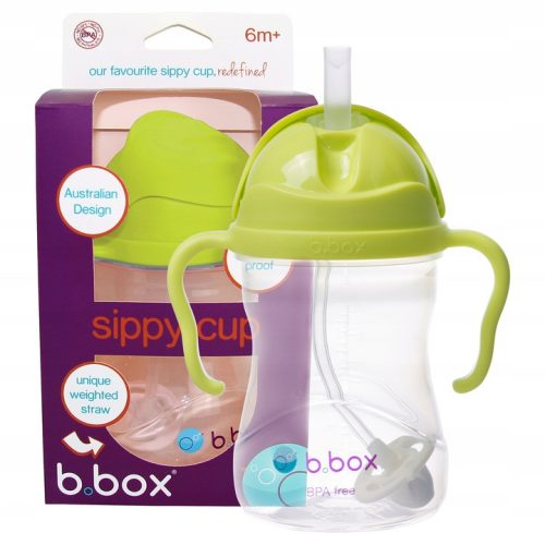 B.Box BB00512 чаша със сламка 240 мл зелена