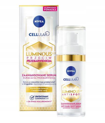  Nivea Cellular Luminous630® Серум за обезцветяване 30 мл