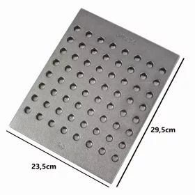    ЧУГУНЕНА РЕШЕТКА ЗА ПЕЧКА НА КАМИНА 23.5Х29.5