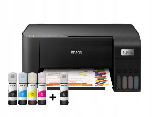 Многофункционален мастиленоструен принтер Epson L3210 (цветен).