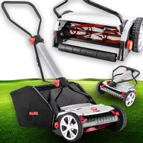    Ръчна косачка AL-KO 38см + AL-KO Premium контейнер за трева 113869 50л