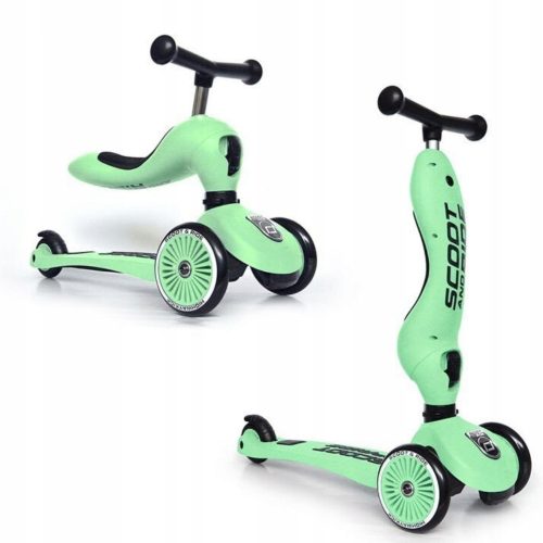  Триколесен скутер Highwaykick Scoot & Ride Green