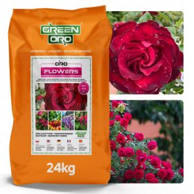   Многокомпонентен тор Rose Fertilizer Дългодействащ 120 дни гранули 25 кг 25 л