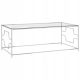  VidaXL правоъгълна холна маса 120 x 60 x 45 см нюанси на сивото