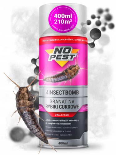  No-Pest 4Insect Bomb граната за сребърна рибка 400 мл