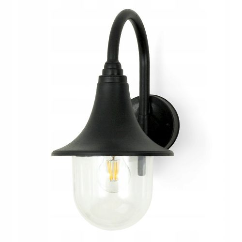  Kwazar Luminaire градинска стенна лампа черна E27 100 W