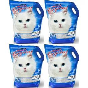    Benek Crystal 4x7.6L Силиконова котешка тоалетна