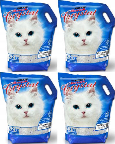  Benek Crystal 4x7.6L Силиконова котешка тоалетна