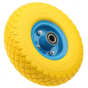   Колела за косачка - КОЛЕЛО КОЛЕЛО ЗА КОЛИЧКА BARRORROW 3.00-4, БЕЗКАМЕРНА, ТВЪРДА