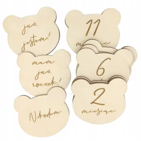    Картичка със снимка за бебе Naoli - Ръчно изработени декорации