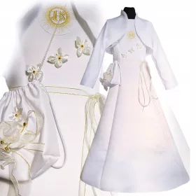    Рокля за причастие алба болеро чанта NAOMI 134