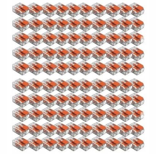 Wago бърз конектор 0,2-4 mm² / 1, 100 бр.