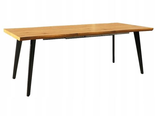  Правоъгълна разтегателна маса Signal Tables 150 x 90 x 76 см, естествен дъб