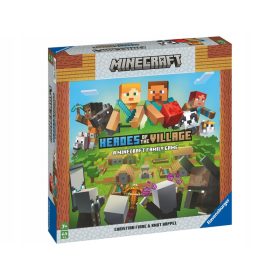    Настолна игра Ravensburger Minecraft за деца: Спаси селото