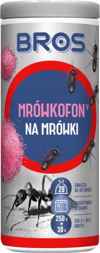  Bros Прах против мравки 0,28 кг 280 мл + DABSTER.PL РЪКАВИЦИ ЕДНОКРАТНИ HDPE 2 бр.