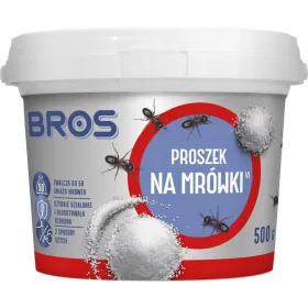    Bros прах против мравки 0,5 кг + DABSTER.PL ЕДНОКРАТНИ РЪКАВИЦИ HDPE 2 бр.