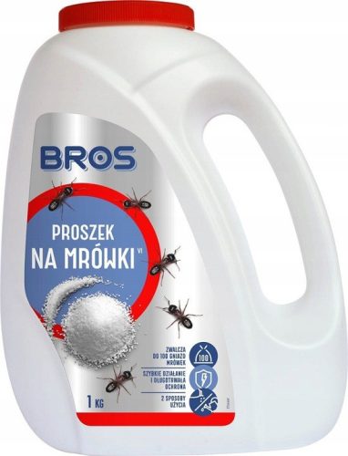  Bros Пудра против мравки 1 кг 1000 мл + DABSTER.PL ЕДНОКРАТНИ РЪКАВИЦИ HDPE 2 бр.