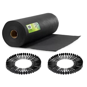   Агротекстил - Агротекстил за мулчиране (против плевели) Plonos черен 160 x 10000 cm 50 g/m²