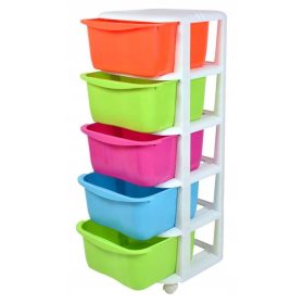    Библиотека Gockowiak 37 x 37 x 98 см, многоцветна