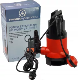   Помпа за градинско напояване - Потопяема помпа MalTec 750 W 14 000 л/ч