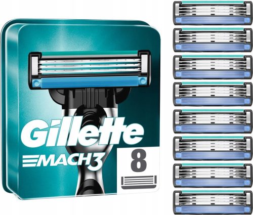  GILLETTE MACH3 резервни ножчета - 8 бр