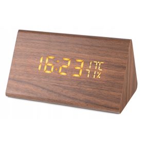   Часа - Настолен часовник Gotel 15х8см черен