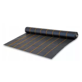   Агротекстил - Земеделска тъкан за мулчиране (против плевели) Robkat черен 160 x 5000 cm 90 g/m²