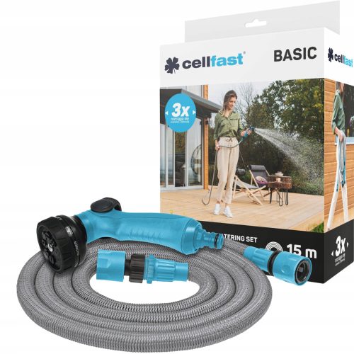  Комплект с разширяем маркуч Cellfast Basic 15 m