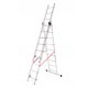 Drabina Ladderman 7,2 m алуминий 3 x 9 до 150 кг